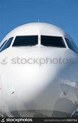 Airbus A321-231(WL) passenger plane close up view