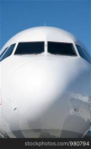 Airbus A321-231(WL) passenger plane close up view