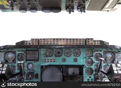 Airplane Cockpit Tu-144.