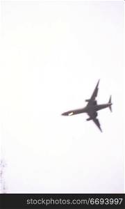 Airplane Flying Overhead