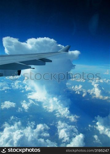 Airplane in flight