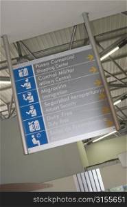 Airport signs