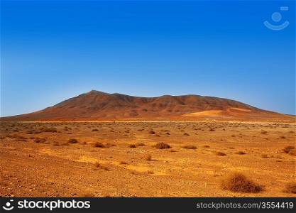 Ajaches mountain in Lanzarote Punta Papagayo at Canary Islands