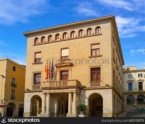 Ajuntament de Figueres city hall in Catalonia. Ajuntament de Figueres city hall in Catalonia Spain