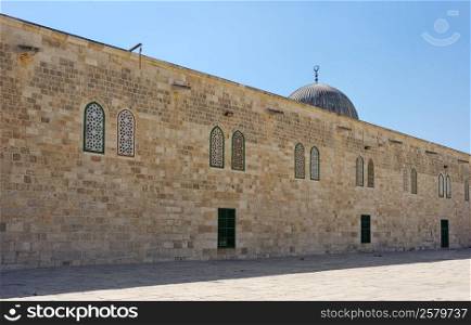 Al-Aqsa Mosque on the Temple Mount in Jerusalem, Israel.
