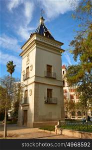 Alameda Albereda Torre de Guardas tower in Valencia of spain