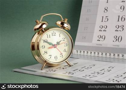 Alarm clock and calendar