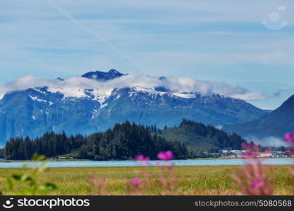 Alaska. Landscapes of Alaska, United States