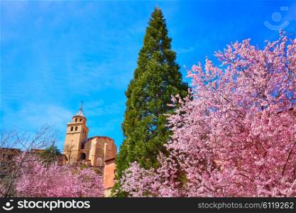 Albarracin medieval town in Teruel world heritage at Spain