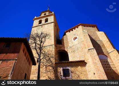 Albarracin medieval town village at Teruel Spain