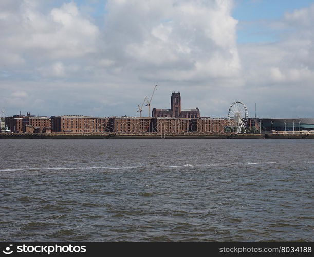 Albert Dock in Liverpool. The Albert Dock complex of dock buildings and warehouses in Liverpool, UK