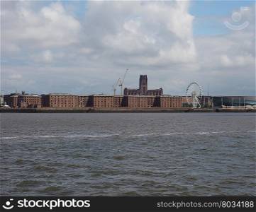 Albert Dock in Liverpool. The Albert Dock complex of dock buildings and warehouses in Liverpool, UK