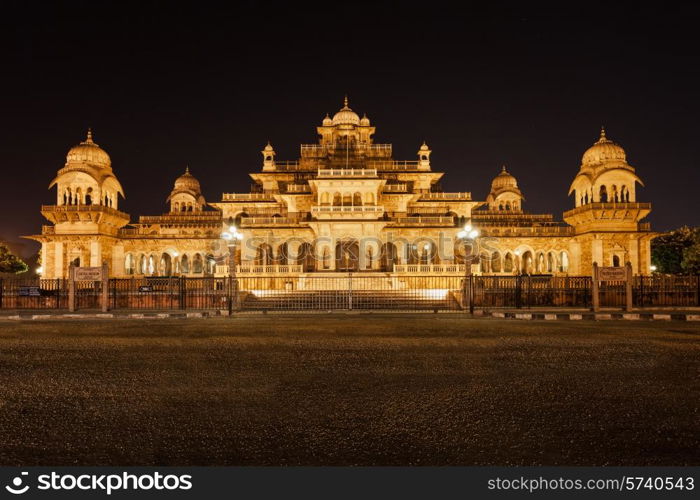 Albert Hall (Central Museum), Jaipur. It is located in Ram Niwas Garden in Jaipur