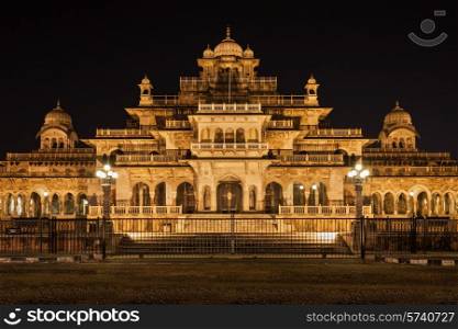 Albert Hall (Central Museum), Jaipur. It is located in Ram Niwas Garden in Jaipur