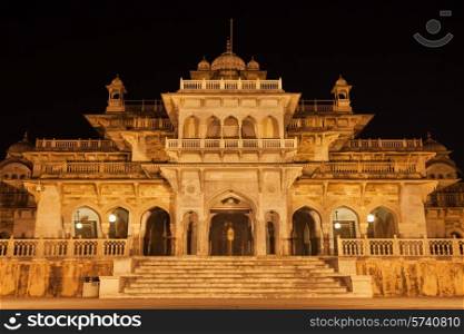 Albert Hall (Central Museum), Jaipur. It is located in Ram Niwas Garden in Jaipur