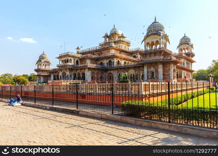 Albert Hall Museum in Jaipur, Rajasthan, India.