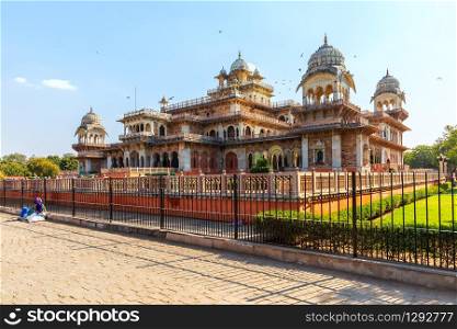 Albert Hall Museum in Jaipur, Rajasthan, India.