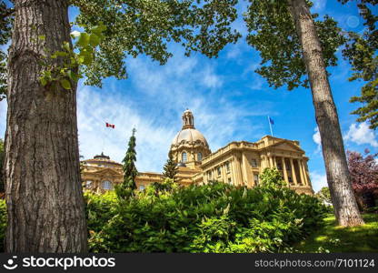 Alberta Legislature Building Edmonton Alberta Canada