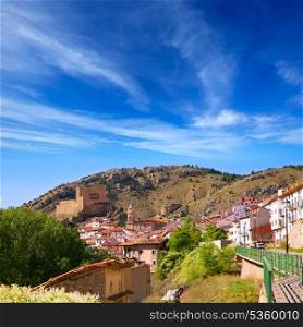 Alcala de la Selva in Teruel village near ski slopes of virgen de la Vega at Spain