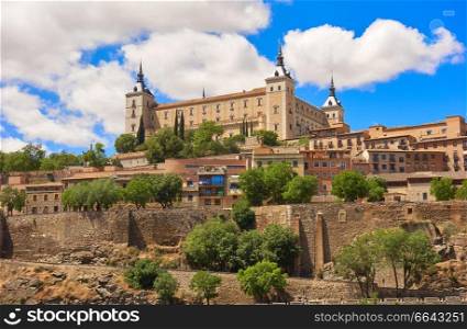 Alcazar de Toledo in Castile La Mancha of Spain