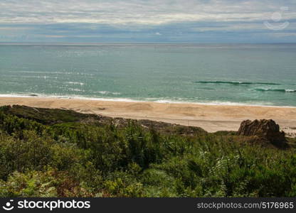 Alcobaca Portugal. 26 June 2017.Falca beach in Alcobaca. Alcobaca, Portugal. photography by Ricardo Rocha.