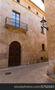 Alcudia Old Town in Majorca Mallorca Balearic island of Spain