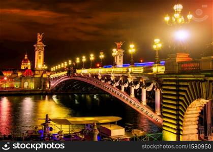Alexandre 3 Bridge, Paris, France