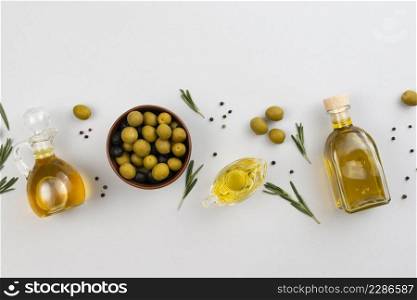 aligned olive oil products tables 