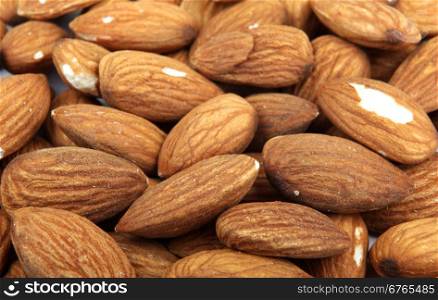 Almond background. Almond background.