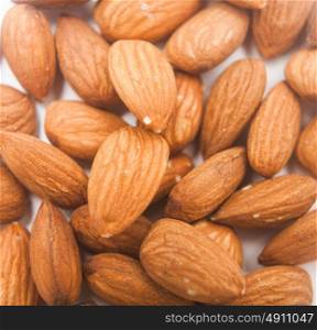 Almond Nut Closeup Background