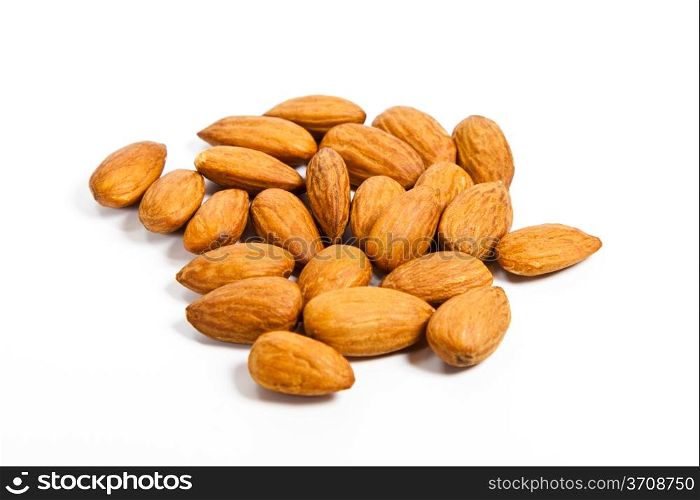 almond nuts isolated