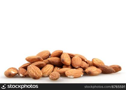 Almond nuts isolated. Almond nuts isolated.