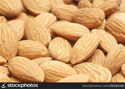 Almonds, close-up
