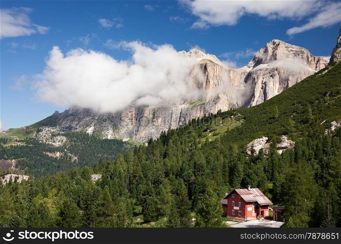 Alpine landscape, Italian Dolomites