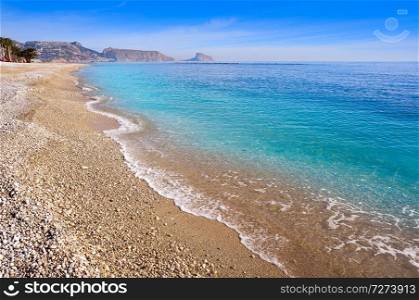 Altea beach Playa La Roda in Alicante of Spain