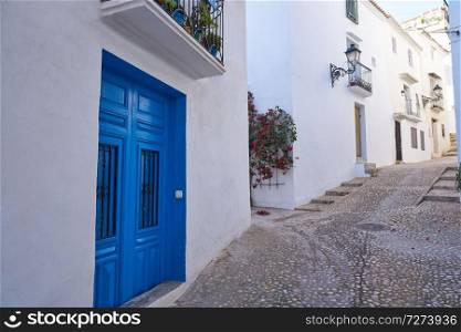 Altea white village in Alicante at Mediterranean Spain