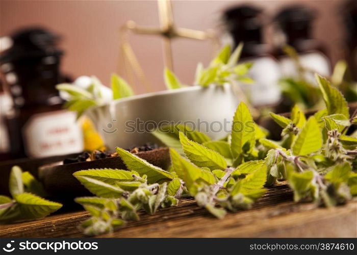 Alternative medicine, dried herbs