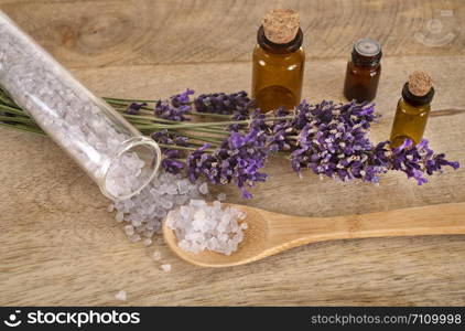 alternative medicine in front of white background