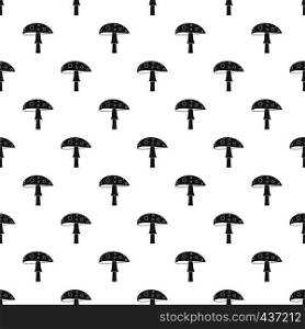 Amanita pattern seamless in simple style vector illustration. Amanita pattern vector