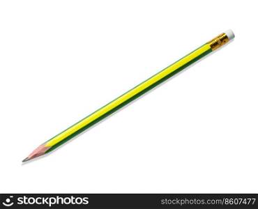 Amazing isolated pencil on pure white background