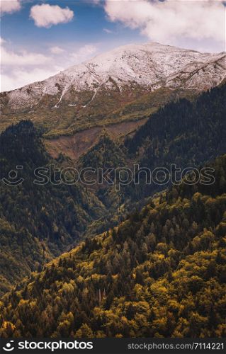 Amazing Mountain View, from road to Svaneti, Georgia