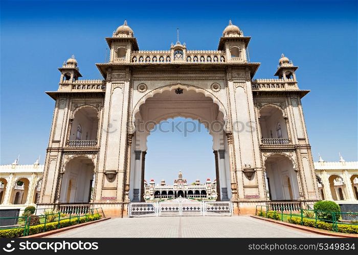 Amba Vilas Mysore Palace in Mysore, India