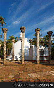 Ambasthale dagoba - buddhist stupa. Mihintale, Sri Lanka