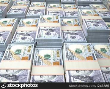 American currency background. Dollars of United States of America. US Dollars background. Money of United States of America. US Dollars background. Closeup photo
