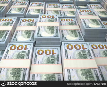 American currency background. Dollars of United States of America. US Dollars background. Money of United States of America. US Dollars background. Closeup photo