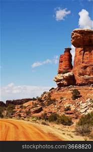 American landscapes in Canyonlands Park