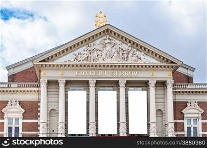 AMSTERDAM, NETHERLANDS - May15: National music concert expositon hall in Amsterdam