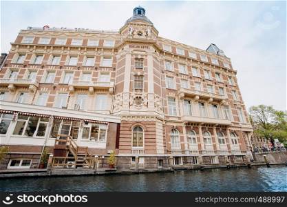 Amsterdam, Netherlands September 5, 2017: Doelen Hotel