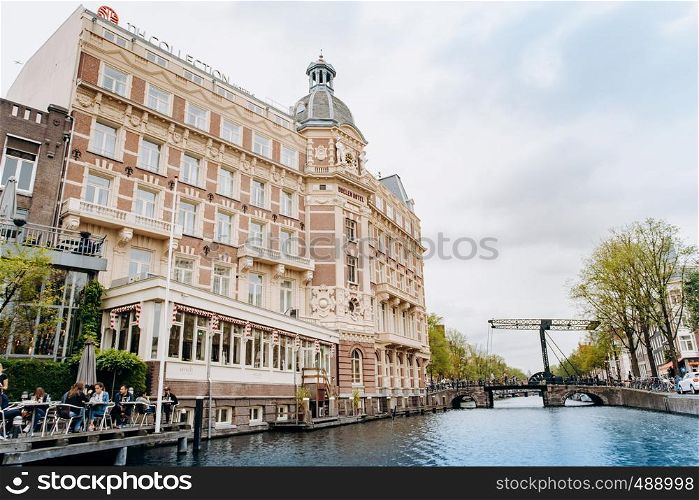 Amsterdam, Netherlands September 5, 2017: Doelen Hotel