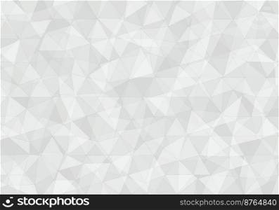 An abstract background made up of overlapping triangles giving a dimensional look. Gradient from light gray to dark